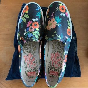 RIFLE PAPER CO x KEDS TRIPLE DECKER SLIP ON SHOES